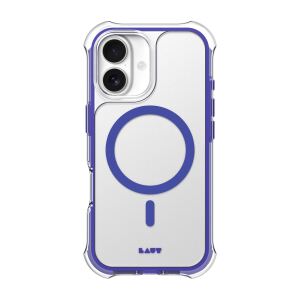 LAUT AERO PROTECT Handy-Schutzhülle 16 cm (6.3") Cover Blau, Transparent
