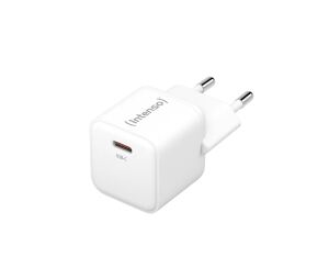 Intenso POWER ADAPTER USB-C GAN/7803022 Universal Weiß AC Schnellladung Drinnen