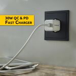 Intenso POWER ADAPTER USB-C GAN/7803022 Universal Weiß AC Schnellladung Drinnen