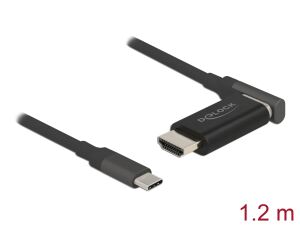 DeLOCK USB Type-C zu HDMI Adapterkabel 4K 60 Hz magnetisch 1,20 m