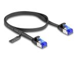 DELOCK RJ45 Flachband Patchkabel Stecker zu Stecker Cat.6A