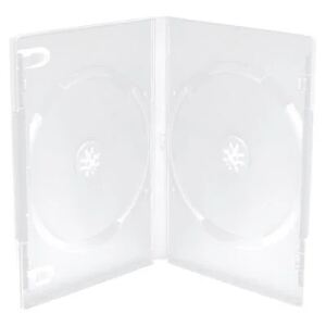 MediaRange BOX26-M CD-Hülle DVD-Hülle 2 Disks Transparent