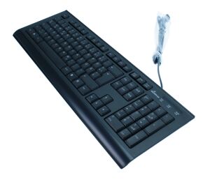 MediaRange MROS101 Tastatur Büro USB QWERTZ Deutsch Schwarz