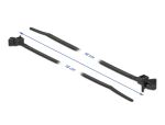 DELOCK Kabelbinder mit Spreizanker L 160 x B 4 mm schwarz