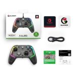 GameSir Kaleid Schwarz, Transparent USB Gamepad Analog / Digital Xbox One, Xbox Series S, Xbox Series X