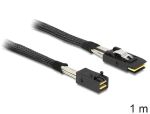DeLOCK 83389 Serial Attached SCSI (SAS)-Kabel 1 m Schwarz