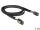 DeLOCK 83389 Serial Attached SCSI (SAS)-Kabel 1 m Schwarz