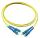 Alcasa LW-910SC InfiniBand/Glasfaserkabel 10 m 2x SC Gelb