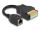 DeLOCK RJ45 Kabel Cat.5e Buchse zu Terminalblock Adapter mit Drucktaster 15 cm