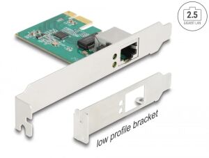 DELOCK PCI Express x1 Karte zu 1 x RJ45 2,5GB LAN RTL8125