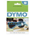 DYMO Original LW 2-fach Preisschild-Etiketten | 10 mm x 19 mm | Etiketten für LabelWriter Etikettendrucker | 1 Rolle mit 1500 Preisschild-Aufklebern