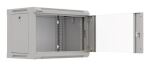 Lanberg WF03-5306-10S Rack 6U Wandmontiertes Regal Grau