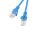 Lanberg PCU6-10CC-0050-B Netzwerkkabel Blau 0,5 m Cat6 U/UTP (UTP)