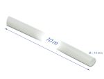 DELOCK Schutzschlauch Glasfasergeflecht 10mx10mm weiß