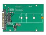 DELOCK Adapter U.2 Mini SAS HD -> M.2 NGFF Key M Slot