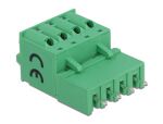 DELOCK Terminalblock Set f. Platine 4 Pin 5,08 mm Rastermaß