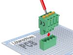 DELOCK Terminalblock Set f. Platine 4 Pin 5,08 mm Rastermaß