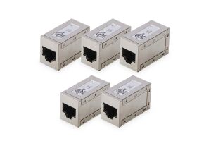 Digitus CAT 6, modulare Kupplung, geschirmt - 5 Stk.