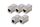Digitus CAT 6, modulare Kupplung, geschirmt - 5 Stk.