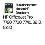 HP 953XL Cyan Original Tintenpatrone mit hoher Reichweite