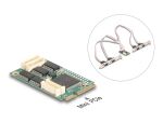 DELOCK Mini PCIe I/O full size 4 x Seriell RS-232