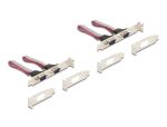 DELOCK Mini PCIe I/O full size 4 x Seriell RS-232