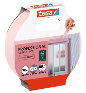 TESA 56260-00000-05 Klebeband Für die Nutzung im Innenbereich geeignet 25 m Pink