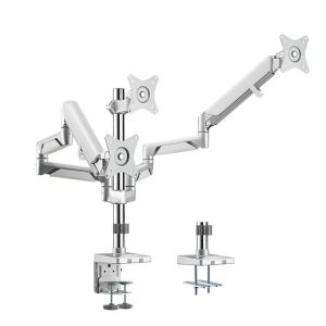 LogiLink BP0090 Flachbildschirm-Tischhalterung 68,6 cm (27") Tisch/Bank Silber
