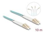 DELOCK LWL Kabel LC Duplex zu LC Duplex Multimode OM3 10 m
