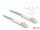 DELOCK LWL Kabel LC Duplex zu LC Duplex Multimode OM3 10 m