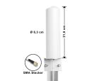 DELOCK 5G LTE Antenne SMA Stecker 3 - 5 dBi starr omnidir ws