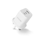 DICOTA D32055 Ladegerät für Mobilgeräte Universal Weiß AC Schnellladung Drinnen