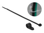 DELOCK Befestigungsschelle 12,7 mm mit KBI 300x4,8mm schwrz