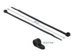 DELOCK Befestigungsschelle 12,7 mm mit KBI 300x4,8mm schwrz