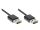 Alcasa 2212-EU030 USB Kabel USB 2.0 3 m USB A Schwarz