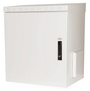 DIGITUS Wandgehäuse Outdoor 12HE 713x600x450mm grau IP55 (Speditionsversand)