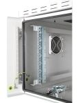 DIGITUS Wandgehäuse Outdoor 12HE 713x600x450mm grau IP55 (Speditionsversand)