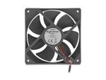 DELOCK Axiallüfter 24 V DC, 92 x 92 x 25 mm schwarz