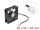 DELOCK Axiallüfter 24 V DC, 92 x 92 x 25 mm schwarz
