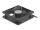 DELOCK Axiallüfter 24 V DC, 92 x 92 x 25 mm schwarz