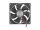 DELOCK Axiallüfter 24 V DC, 92 x 92 x 25 mm schwarz