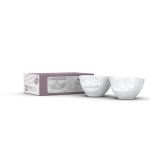FIFTYEIGHT Schälchen Set 100ml - Lachend Lecker weiß