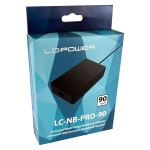 LC-Power LC-NB-PRO-90 Netzteil & Spannungsumwandler Drinnen 90 W Schwarz