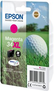 Epson Golf ball 34XL Golfball DURABrite Ultra Single Magenta Tinte