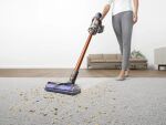 Dyson Cyclone V10 Absolute 2-in-1-Stabstaubsauger Akku Trocken Beutellos Kupfer, Nickel
