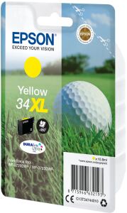 Epson Golf ball 34XL Golfball DURABrite Ultra Single Yellow Tinte