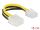 DELOCK Stromkabel EPS 8Pin St/Bu 15cm Verlängerungskabel