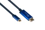 Alcasa 4520-CSF010B Videokabel-Adapter 1 m USB Typ-C HDMI...