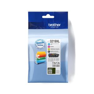 Brother LC3219XLVAL Tonerkartusche 4 Stück(e) Original Schwarz, Cyan, Magenta, Gelb
