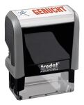 Wedo 51 4912212 Selbstfärbestempel Textstempel...